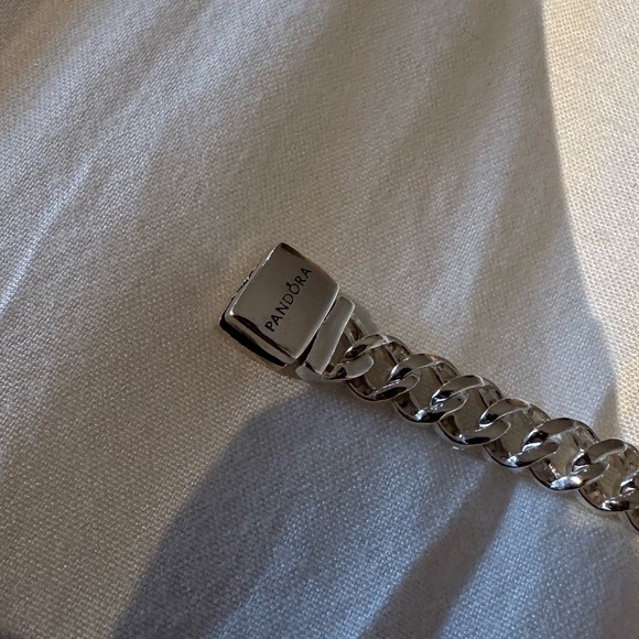 Pandora Timeless Pavé Cuban Chain Bracelet - Picture 7 of 7